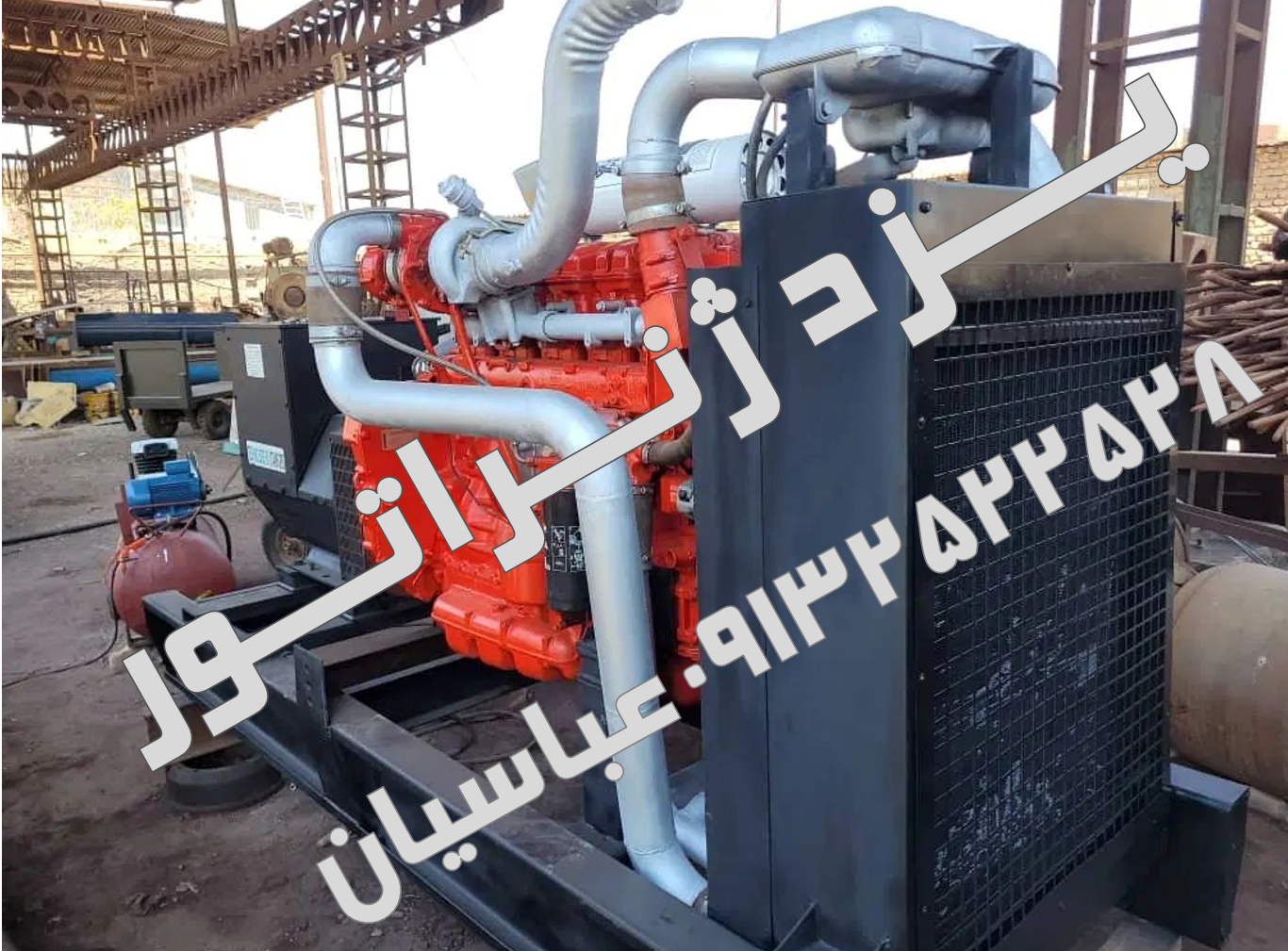 ژنراتور 5 سیلندر اسکانیا پایه گازسوز 150 کاوا دائم کار بهمراه 6 ماه یا 4000 ساعت گارانتی در حالت دایم کار